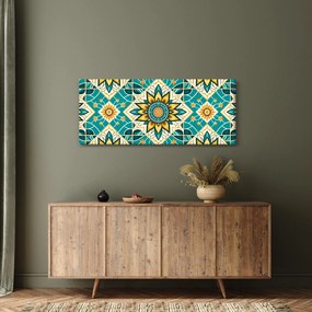 Tablou - Model turcoaz (120x50 cm)