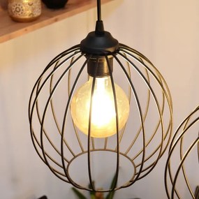 Lustră LED pe cablu MERCURE 3xE27/15W/230V