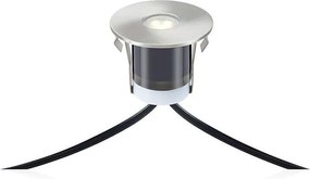 Set 3 spoturi dimabile argintii/negre din metal si plastic pentru exterior cu LED Garden Markslojd