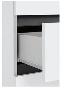 Dulap de baie alb Støraa Wisla, 38 x 130 cm