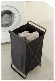 Coș de rufe YAMAZAKI Tower Laundry, negru