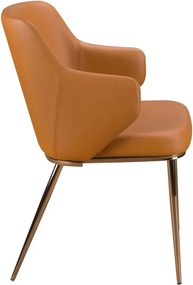 Scaun design LUX, Metal, Piele Sintetica 4162