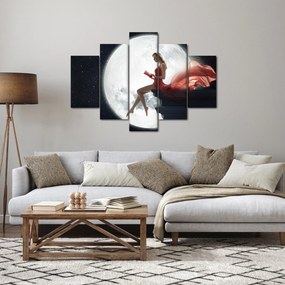 Tablou - Femeia sub clar de lună (150x105 cm)