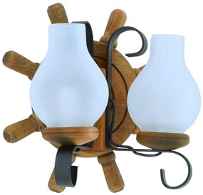 Aplică TIMONA 2xE14/40W/230V fag