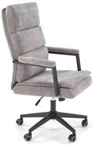 Scaun de birou Adriano stofa gri H110 cm