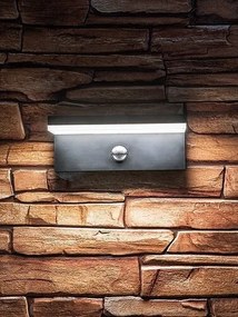 Aplica LED iluminat exterior cu senzor IP54 Zaragoza negru