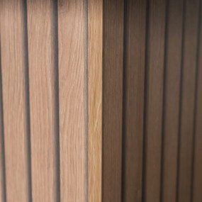 JAKS Masă extensibilă 130 - 180 cm stejar artisan negru Giant
