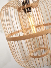 Lampa de podea eco din bambus Hokkaido L 38cm, alb