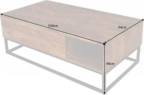 Masuta Makassar Function 110cm Sheesham natur