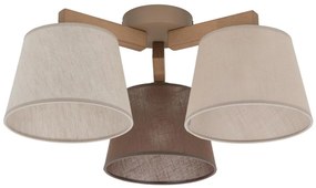 Brilagi - Lustră aplicată LATTE SABIA 3xE27/15W/230V pin/mix