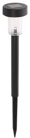 LAMPA SOLARA LED PENTRU GRADINA, 4.7X32 CM, NEGRU, PLASTIC