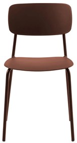 Scaune de dining teracotă 2 buc. Kirkland – Unique Furniture