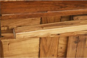 Masa extensibila, L120(210) 80 H80 cm, nuc antichizat, lemn masiv