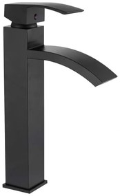 Mexen Libra baterie înaltă de chiuvetă, Neagră - 745110-70