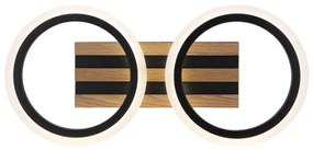 Globo 67360D2 - Plafonieră LED BLEVINS, 15W/230V, 3000/4200/6000K, 21 x 44,5 cm