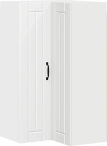 vidaXL Dulap de bucătărie Alb 57 x 57 x 100 cm Lemn compozit