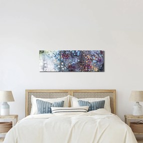 Tablou - Abstract (cu ceas) (90x30 cm)