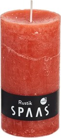 Lumanare coloana SPAAS RUSTIK 13 cm portocalie