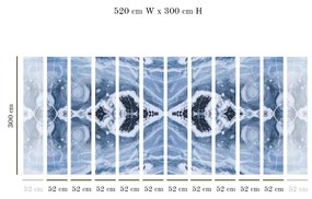 Tapet VLAdiLA Blue Marble 520 x 300 cm