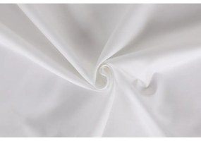 Lenjerie de pat albă din bumbac satinat pentru pat dublu/extinsă 260x220 cm Elegant – Mijolnir