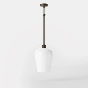 Lustra design italian din alama si sticla Talis