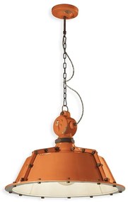 Lustra design retro realizata manual din ceramica INDUSTRIAL