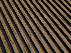 Panou decorativ cu lamele TIMBER, decor stejar Dimensiuni: 200 x 60 cm