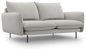 Canapea Cosmopolitan Design Vienna, 160 cm, gri deschis