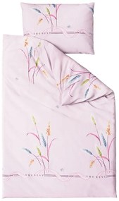 Lenjerie de pat din microfibra Culoare roz DAWSON + husa de perna 40x50 cm gratuit