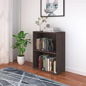 vidaXL Raft pentru cărți stejar gri sonoma 60x31x78 cm lemn prelucrat