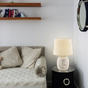 Veioza, lampa de masa design vintage Dorka maro