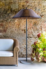 Lampa de podea iluminat exterior decorativ SAIGON 200/W100 gri/maro
