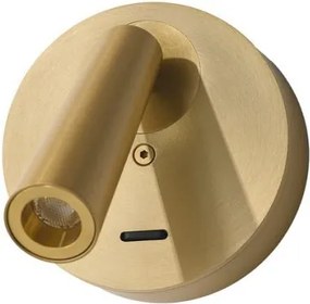 Aplica cu spot LED directionabil ALTUN auriu