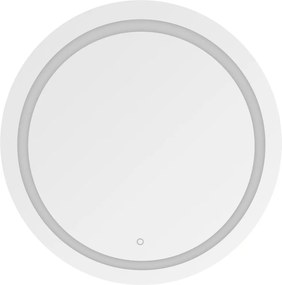Zuma Line D2338-60-LED Oglindă de baie cu lumină reglabilă 36W/230V 3000/4000/6000K Ø60 cm IP44