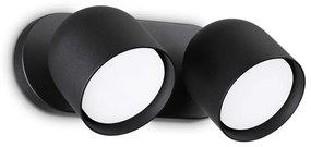 Aplica cu 2 Spoturi stil modern minimalist Dodo ap2 negru