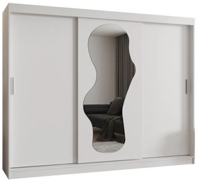 Dulap de haine 250 cm Ulta (alb). 1126333