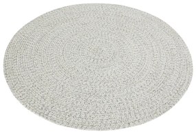 Covor alb/bej rotund de exterior ø 200 cm - NORTHRUGS