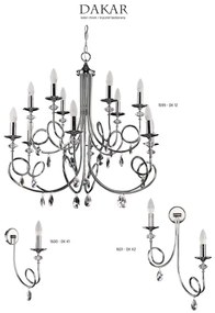 Jupiter 1599 - DK 12 CH - Lustra DAKAR 12xE14/40W