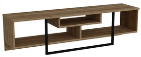 Comoda TV Asal (150) - Walnut, Negru