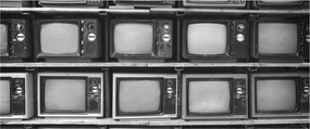 Tablou - Retro TV (120x50 cm)