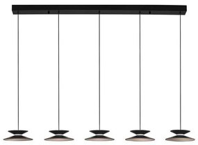 Lustra cu 5 pendule LED design modern Morfi