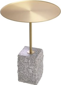 Masuta laterala design LUX Cole, granit gri 115545 HZ
