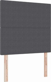 vidaXL Tăblie cap Gri închis 90 cm Țesătură din corduroy