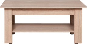 Masuta cafea GRAND tip 19, stejar sonoma, PAL laminat, 110x61x50 cm