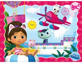 PUZZLE CASA DE PAPUSI A LUI GABBY 100 PIESE - RAVENSBURGER (RVSPC01053)