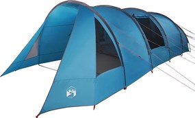 vidaXL Cort Tunel 6-Persoane Albastru și Gri 778 x 356 x 210 cm