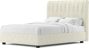Pat lemn masiv tapitat Florence 120/140/160/180cm - 180x200