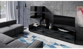 Mobilier living Calabria C18 (Negru) (fără iluminat). 1051670
