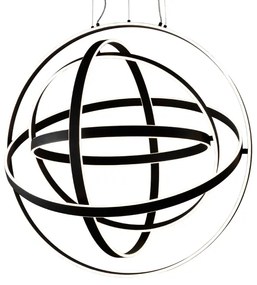 Lustră LED pe cablu COPERNICUS 1xLED/260W/230V neagră