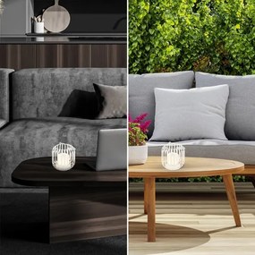 Lampă LED reîncărcabilă dimabilă de masă Brilo LED/2W/5V IP44 alb